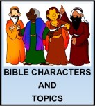 Kids Corner Button-Bible Characters &amp; Topics