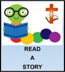 Kids Corner Button-Read A Story