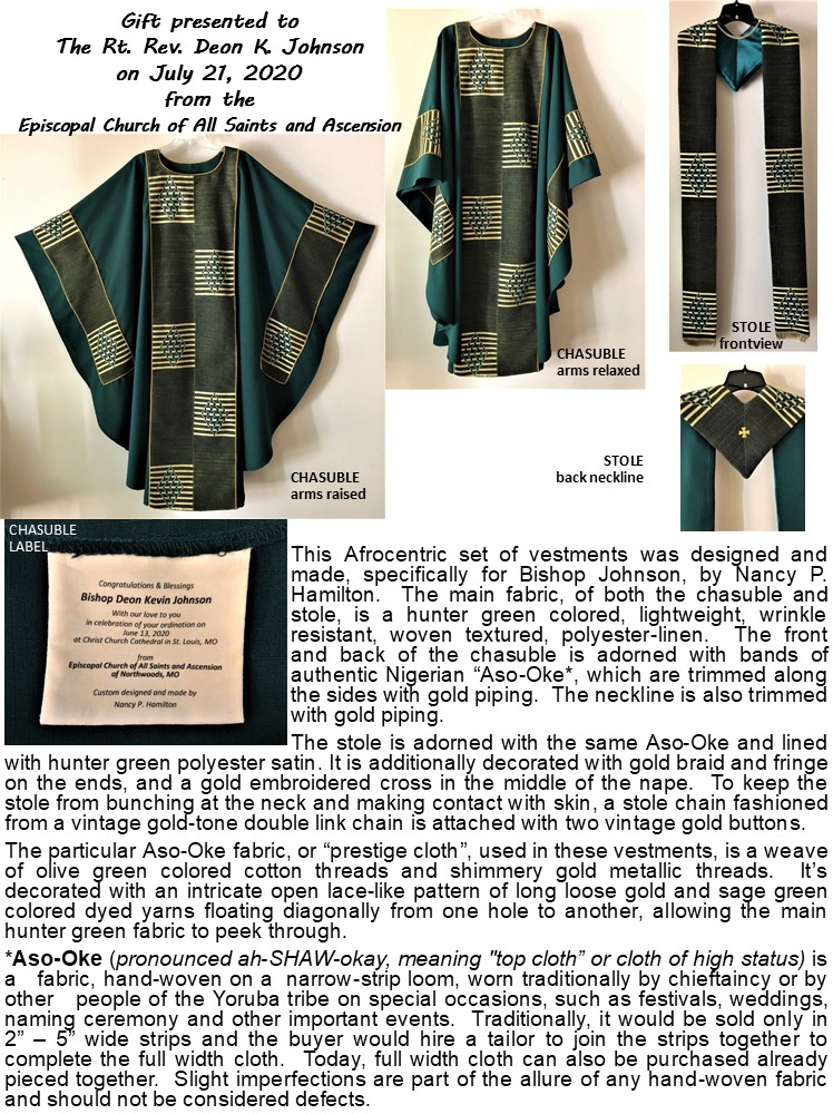 Description of Ordination Gift for Bishop Deon rev2