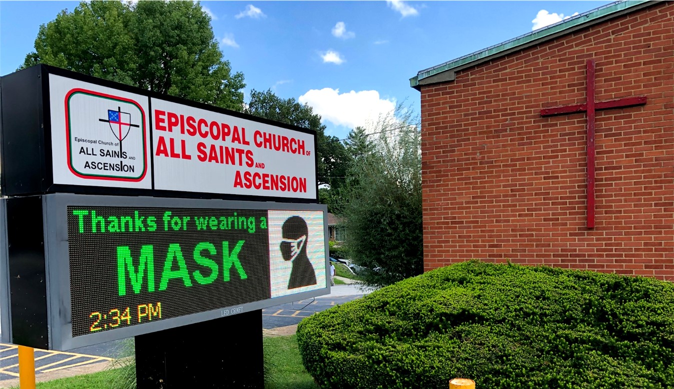 Outdoor Sign-Wear a Mask
