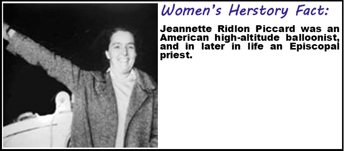 Women Herstery Fact-Piccard