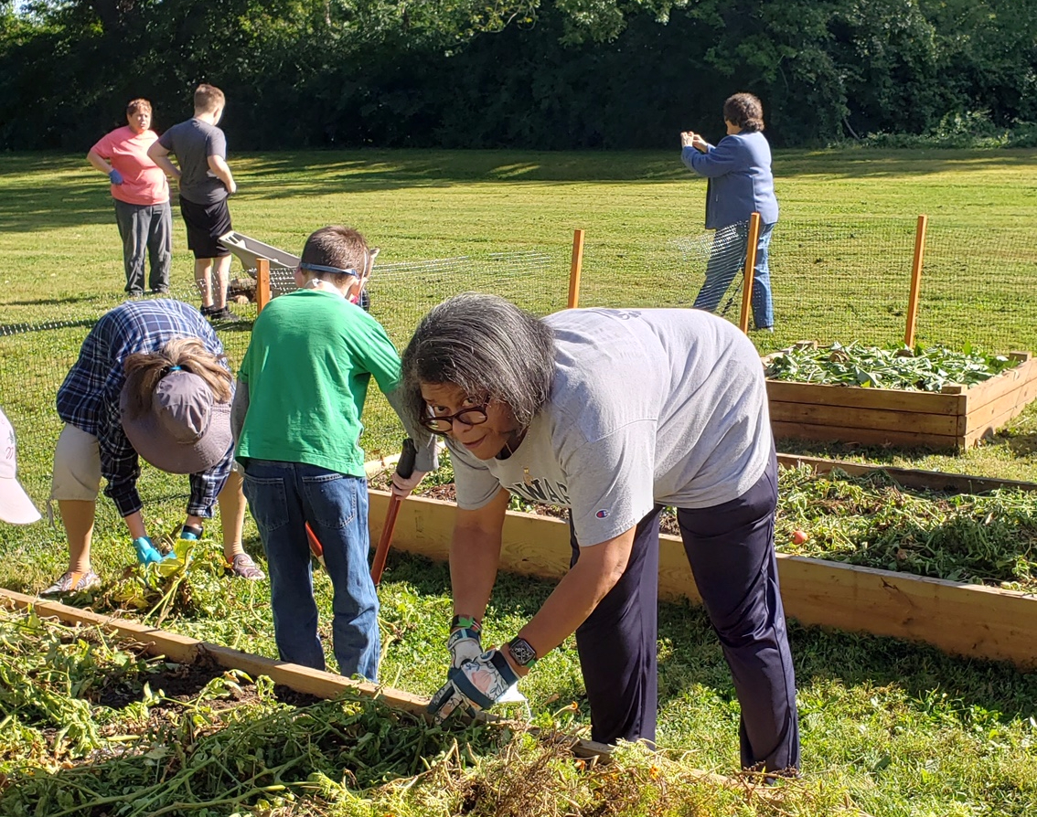 Communal Garden Fall Cleanup #1