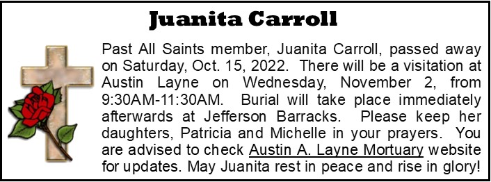 Funeral Announcement-Juanita Carroll rev1