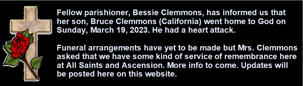 Funeral Announcement-Bruce Clemmons rev1